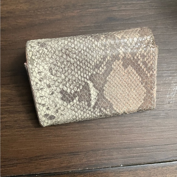 {Victoria's Secret} faux snakeskin card holder business card holder cc case - Picture 4 of 4
